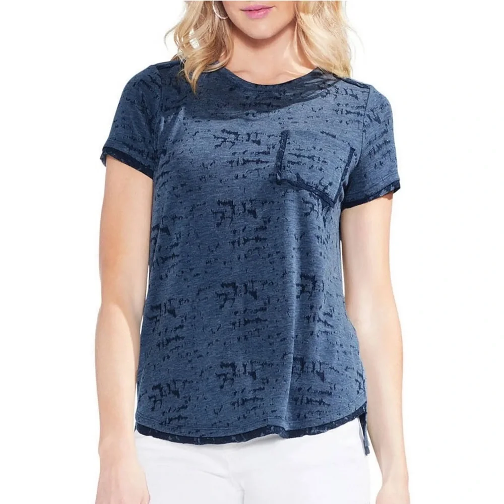 Vince Camuto Melange Jersey Pocket Tee - XL - NWT - Picture 10 of 10